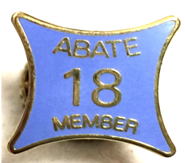 Members 18 Year Pin